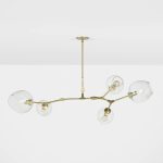 Branching Bubble 5 globe by Lindsey Adelman replica
