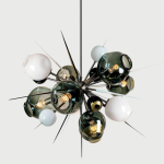 Burst Chandelier 10 globe by Lindsey Adelman replica