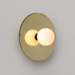 Disc and Sphere Wall Light by Atelier Aretti image 2