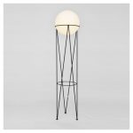 Structure and Globe Floor Lamp by Atelier Aretti