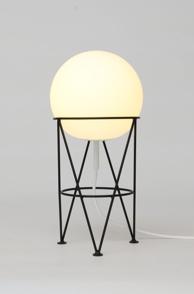 Structure and Globe Desk Lamp by Atelier Aretti