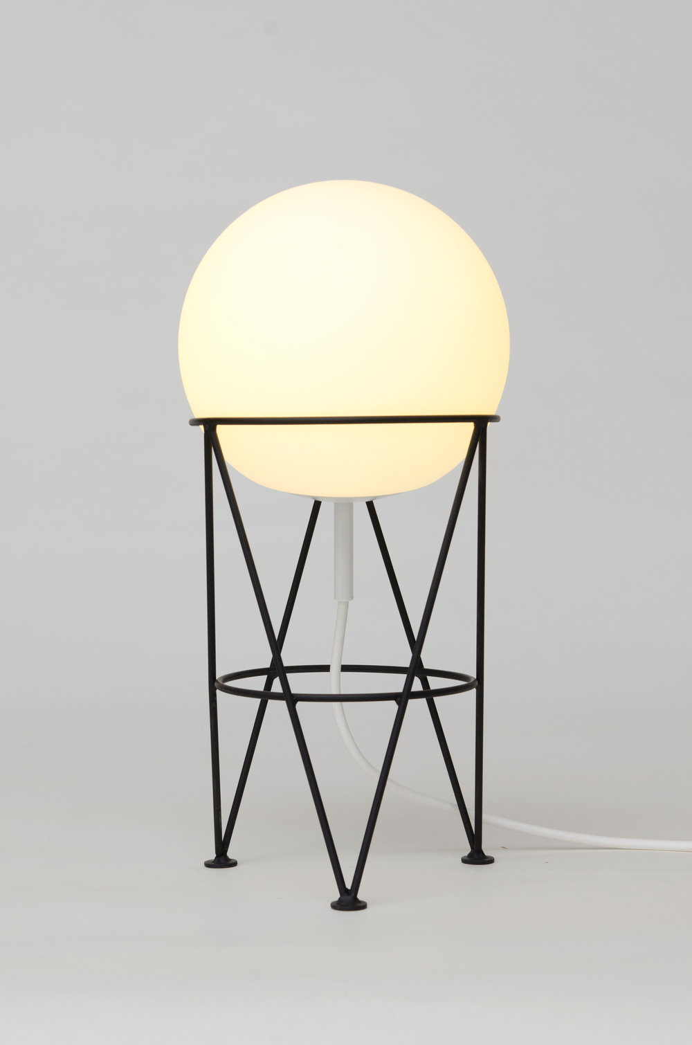 Structure and Globe Desk Lamp by Atelier Aretti