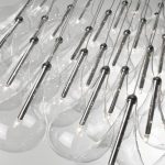Suspension Lamp Drop 21 glass ball Almalight replica image 2
