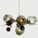Burst Chandelier 5 globe by Lindsey Adelman replica image 2