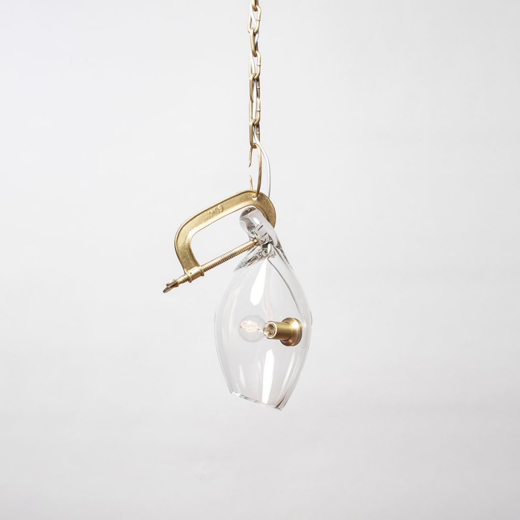 Clamp Pendant by Lindsey Adelman replica