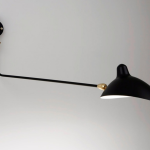 Serge Mouille 1 Arm wall lamp replica