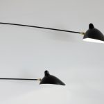 Serge Mouille 2 Arms wall lamp replica