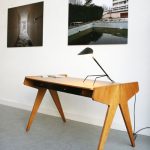 Serge Mouille Tripod Table lamp replica image 2