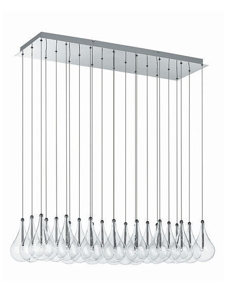 Suspension Lamp Drop 28 glass ball Almalight replica