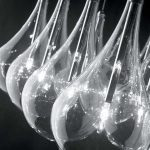 Suspension Lamp Drop 28 glass ball Almalight replica image 2